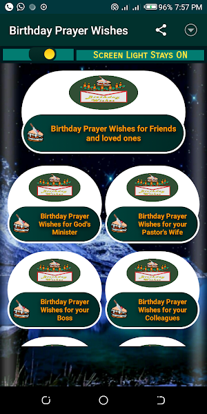 Birthday Prayer Wishes Screenshot 1