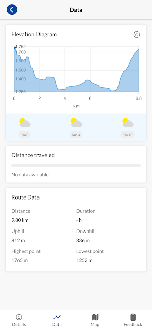 E5 hiking trail Italy Screenshot 3