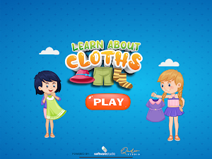 Learning game names of clothes Screenshot 3