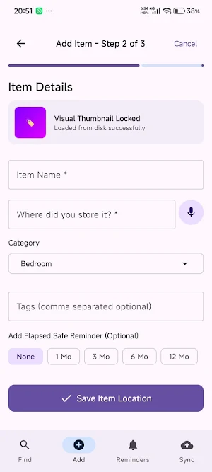 FindIt – Never Lose Your Stuff Screenshot 0