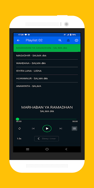 Sholawat qasidah Mp3 Offline Screenshot 2