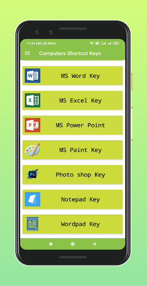 Computer Shortcut Key 2020 - Keyboard Shortcut Screenshot 1