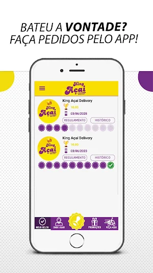 King Açaí Delivery Screenshot 1