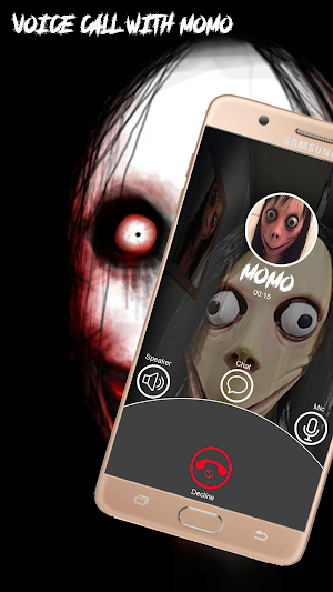 Momo Scary Video Prank Call Screenshot 3