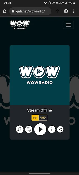 Wow Radio Indonesia Screenshot 0