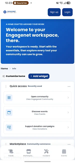 EngageSphere Screenshot 0