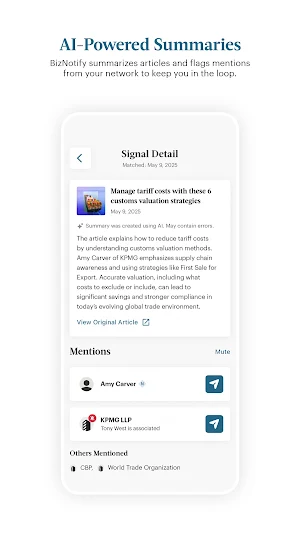 BizNotify Screenshot 2