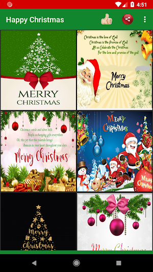 Merry Christmas Wishes Screenshot 2