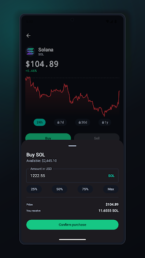 CryptoSim: Trading Simulator Screenshot 3