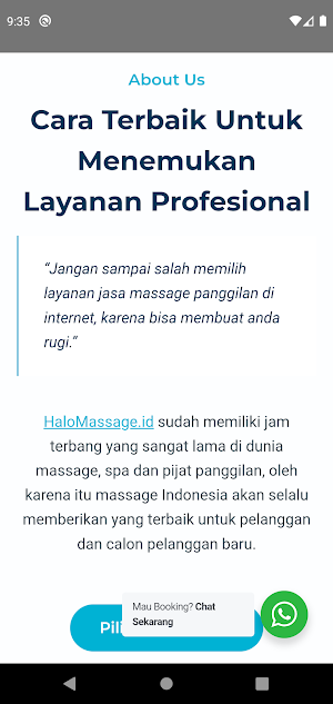 Massage Panggilan 24 Jam Screenshot 2