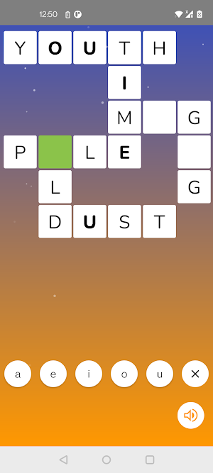 Vowel In - Fill Crossword Screenshot 3