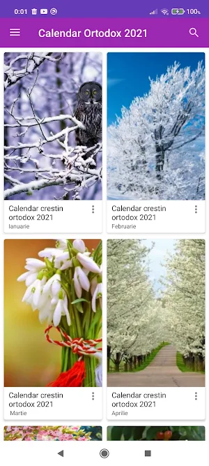 Calendar Creştin Ortodox Screenshot 2