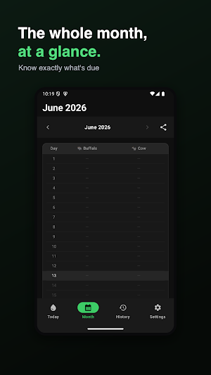 Milkman: Daily Milk Log & Bill Screenshot 1