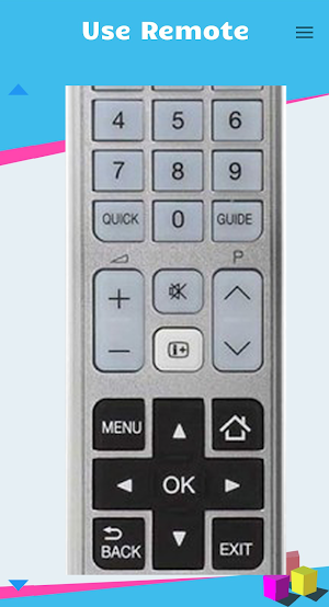 Remote Control Toshiba Screenshot 2