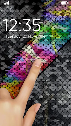 Real Sequin - Live Wallpaper Screenshot 0