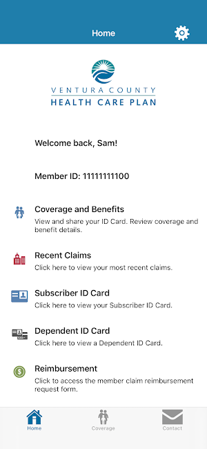 VCHCP Screenshot 1