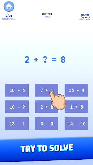 Math game puzzle: Brain Train Screenshot 3