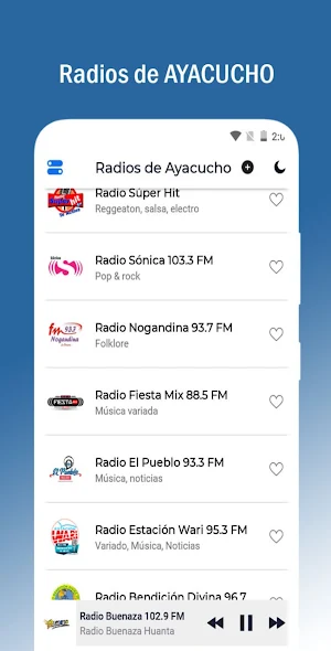 Radios de Ayacucho Screenshot 1