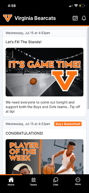 Virginia Bearcats Screenshot 0