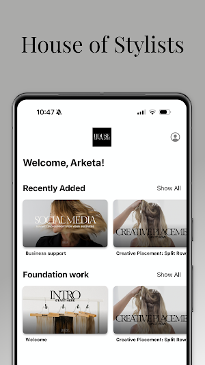 House of Stylists Screenshot 1