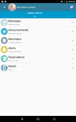 Don Bosco School Baghchung Screenshot 2