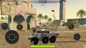War of Tanks: World Blitz PvP Screenshot 2