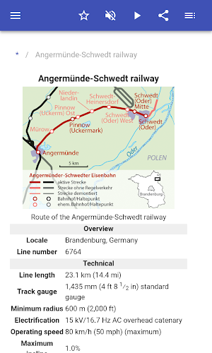 Railway lines in Germany Screenshot 1
