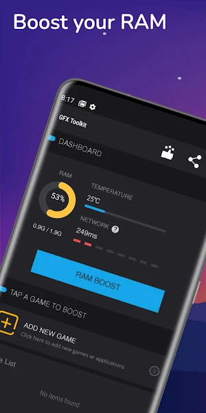 GFX Toolkit : Game Booster Screenshot 0