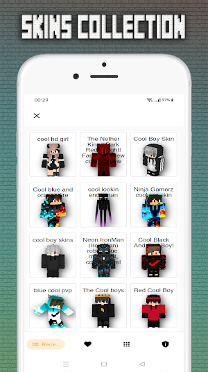 HD Skins For Minecraft Screenshot 1