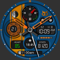 DB044 Hybrid Watch Face