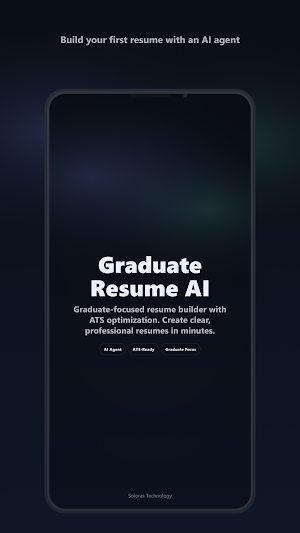Graduate Resume AI Screenshot 0