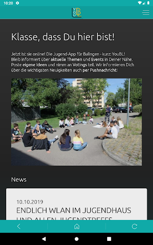 YouBL Balingen Screenshot 2