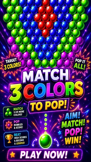 Bubble Shooter - Classic Pop Screenshot 2