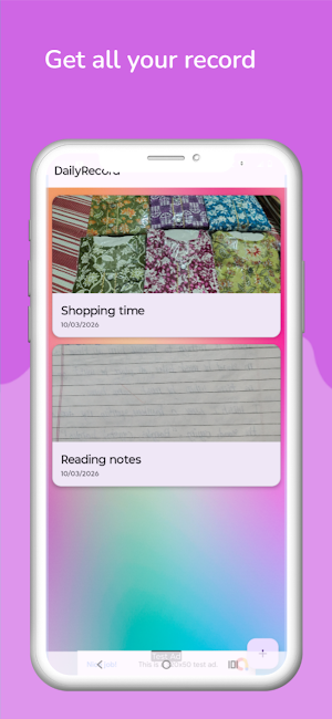 DailyRecord Screenshot 0