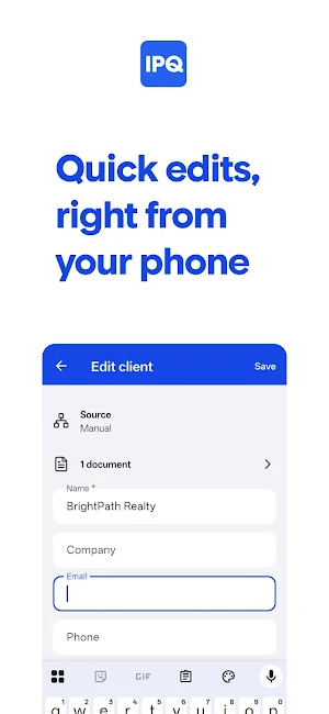 InProQu - Proposals on the go Screenshot 2