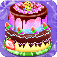 Christmas Doll Cooking Cakes