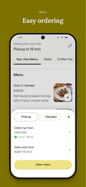 Cafe Sole Screenshot 2