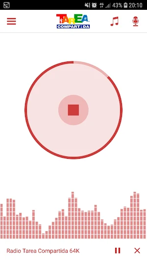 Radio Tarea Compartida Screenshot 1
