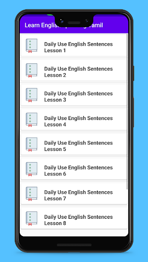 Learn English speaking Tamil Screenshot 2