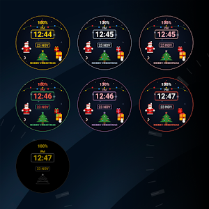 Holiday Pulse Watch Face Screenshot 2