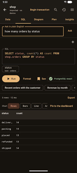 Jumbo Studio - for PostgreSQL Screenshot 0