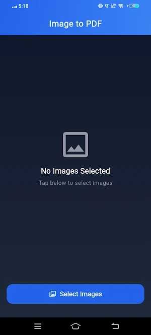 Image To PDF Screenshot 0
