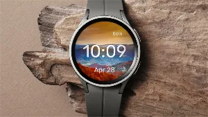 Colorful Mountains Watch Face Screenshot 3