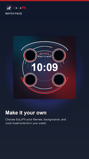 SoLoFit Watch Face Screenshot 1