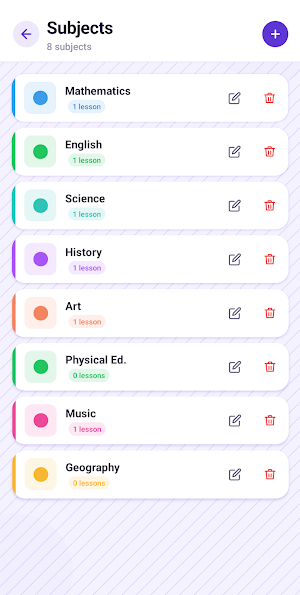 Skolara: Class Schedule Grid Screenshot 2