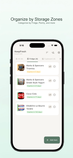 KeepFresh: Expiry Tracker Screenshot 2