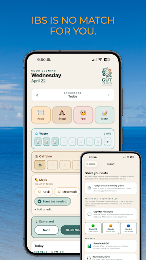 Gut Clues IBS & Stool Tracker Screenshot 1