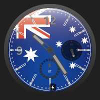 New Zealand Flag Watchface