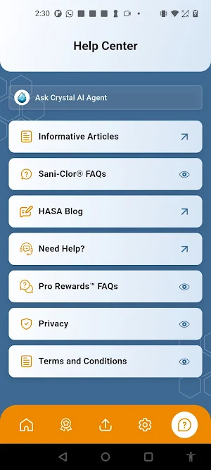 HASA Pro Rewards Screenshot 2