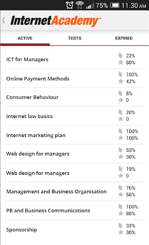 InternetAcademy Screenshot 1